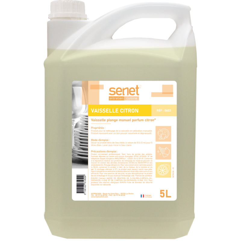 LIQUIDE VAISELLE PLONGE 5L