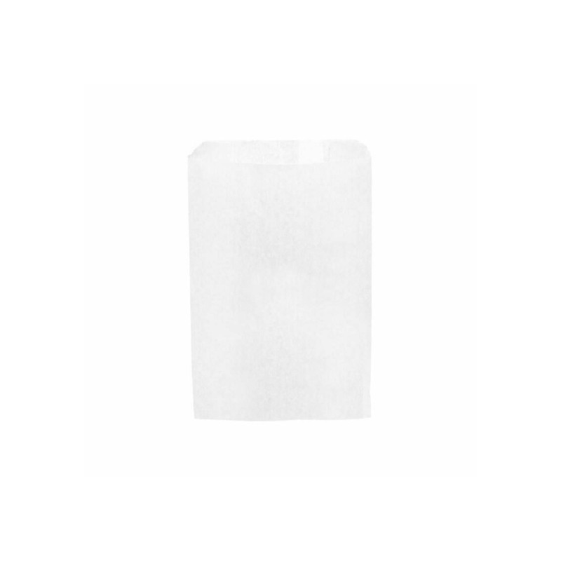 SACHET KRAFT BLANC 14+7x27