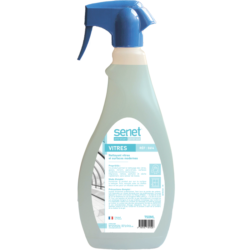 NETTOYANT VITRES ET SURFACES 750ML