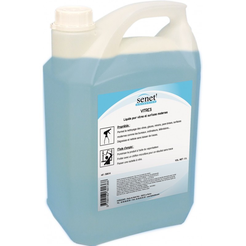 NETTOYANT VITRES ET SURFACES 5L